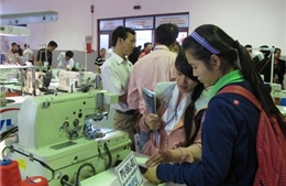 Khai mạc triển lãm Quốc tế về máy móc, thiết bị ngành dệt may